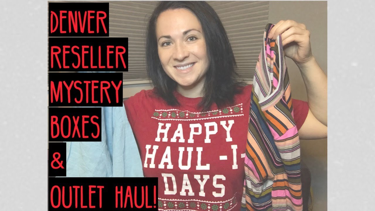 Goodwill Outlet Haul & Denver Reseller Mystery Boxes! YouTube