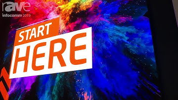 InfoComm 2019: NEC Display Shows FA Series LED-FA01912 Direct-View LED Display, Ranging from 1.2-2mm