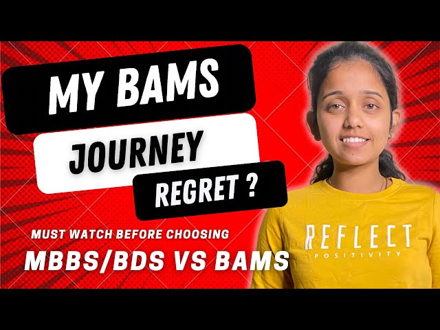 My BAMS journey😭😱| Regret ? u0026 Comparison | MBBS/BDS vs BAMS | reality you must know class=