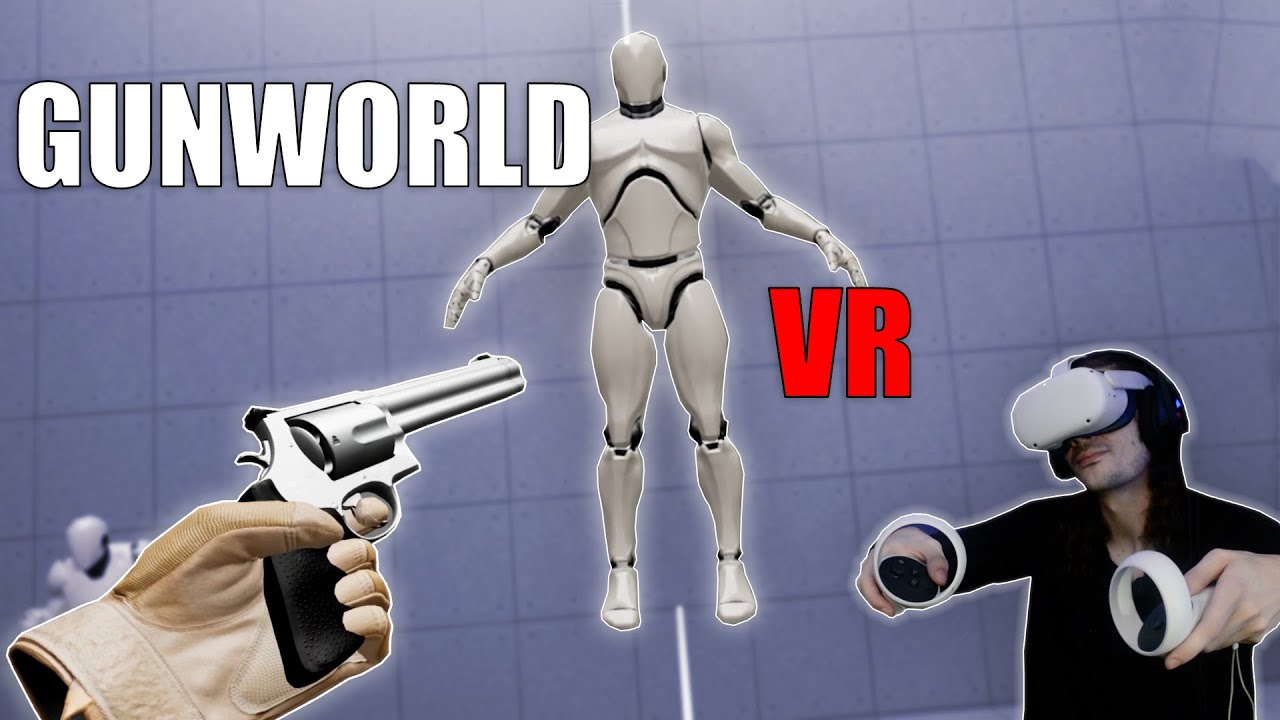 mistænksom Tilgivende vin This NEW VR Physics Game is WILD | GunWorld VR Gameplay - YouTube