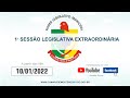 01ª Sessão Extraordinária - Monte Negro/RO (10/01/2022)