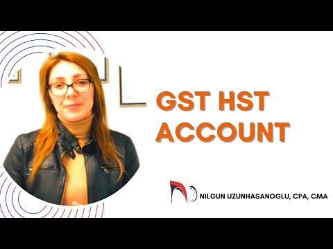 GST HST ACCOUNT FOR YOUR BUSINESS