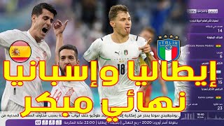 تقرير ناري نهائي مبكر اسبانيا وايطاليا  اسبانيا تعبر سويسرا وايطاليا تطيح ببلجيكا