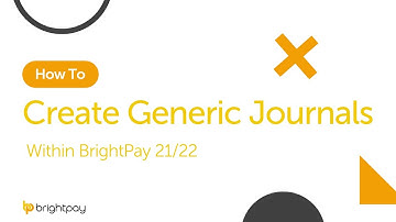 How to create your own payroll journal using BrightPay