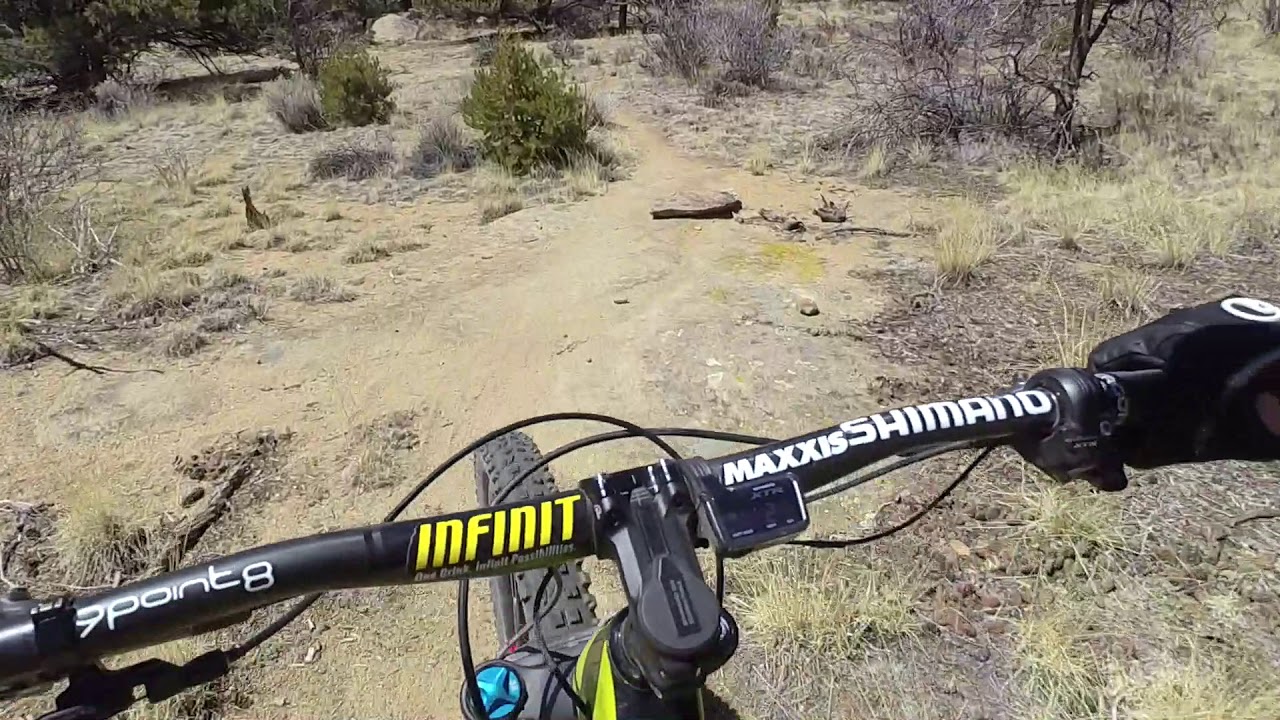 Mountain biking Vitamin B trail in Buena Vista, CO YouTube