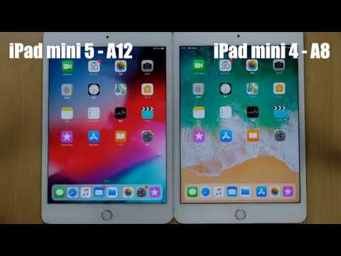 Ipad Mini 5 Vs Ipad Mini 4 ブラウザ アプリの動作速度の比較 Youtube