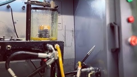 Diagnostics injector CAT 3126 / 3126B on stand