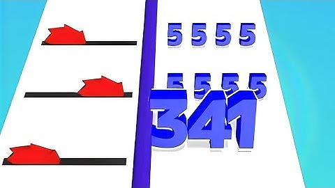 Number Merge Run Mast er 3D New update Gameplay Level 90