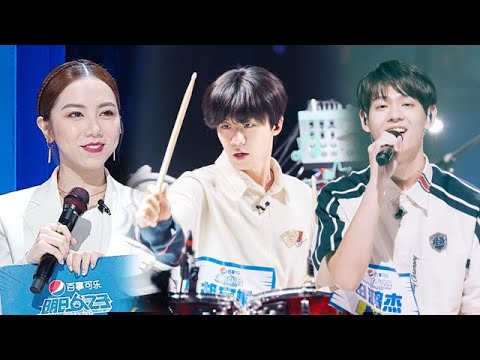 胡宇桐&田鸿杰翻唱陈奕迅的《让我留在你身边》，真的有被感动到 | 明日之子SUPERBAND