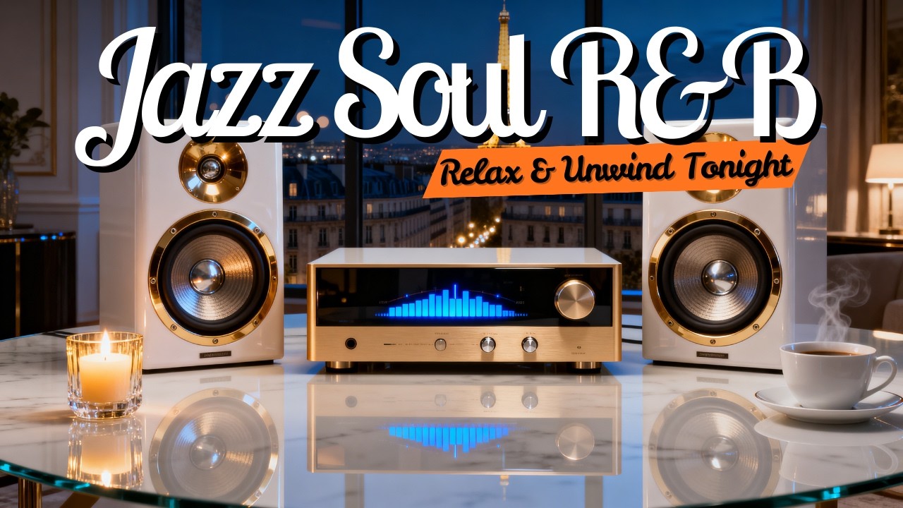 Smooth Jazz & R&B – Soft Night Vibes for Focus & Easy Relax