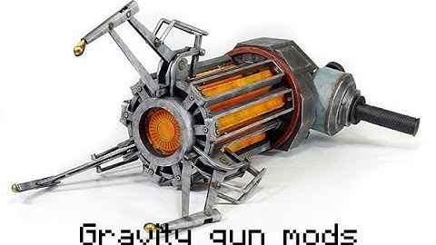 Minecraft: mod showcase - Gravity Gun mods