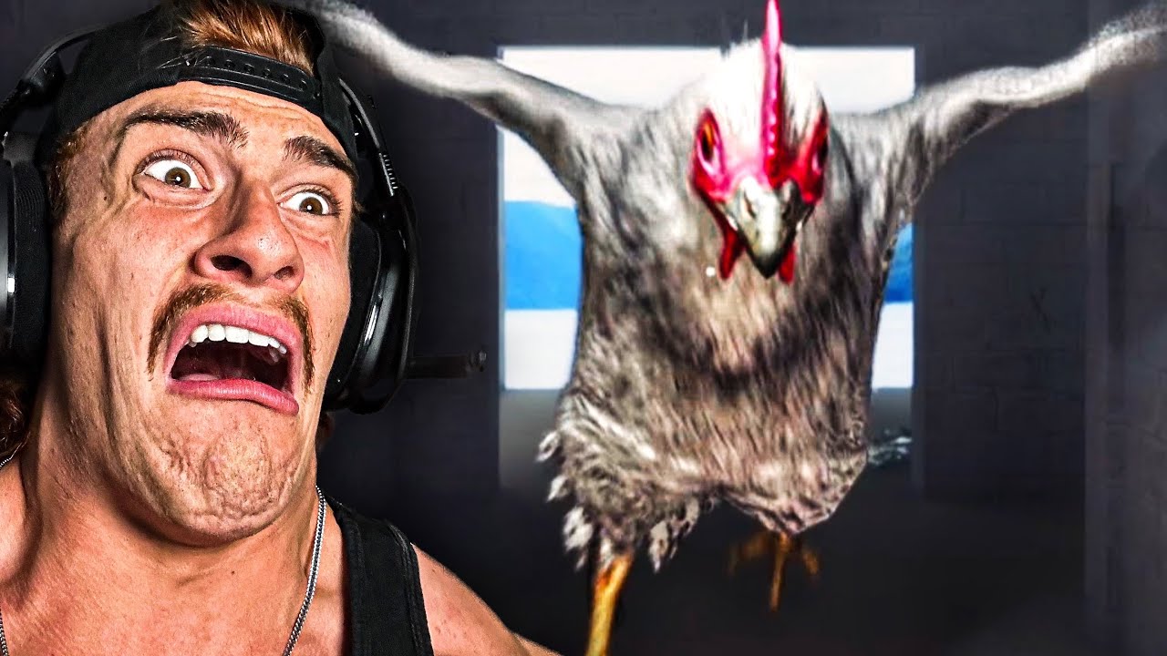 БЕГИ СПАСАЙСЯ! ЭТА КУРИЦА ГОЛОДНАЯ!