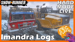 Imandra Logging Time - Snowrunner - HARD MODE - LIVE
