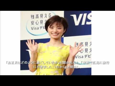 [New]上戸彩に「正月は3人で過ごされた？」　記者団の質問に笑顔で...