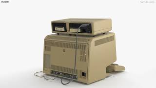Apple Lisa Computer 3D model by 3DModels.org