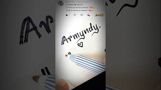 Download Lagu Menulis nama Armyndy ❤️ Danish #shorts #happy #foryou #art #handwriting #funny #fyp #viral2026 MP3