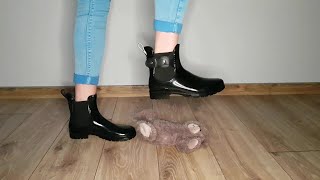 Esmara Rain Boots Trample Teddy Bear