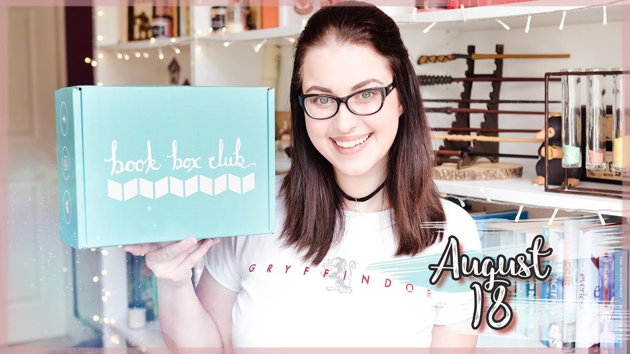 BOOK BOX CLUB UNBOXING AUGUST 2018 Book Roast YouTube