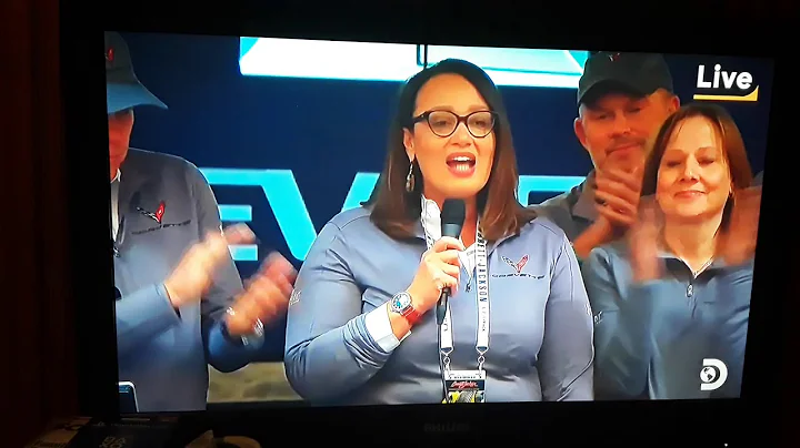 Barrett-Jackson Live - 2020 Corvette vin001 sold f...