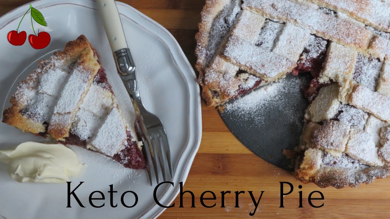 Traditional Holiday Keto Cherry Pie YouTube