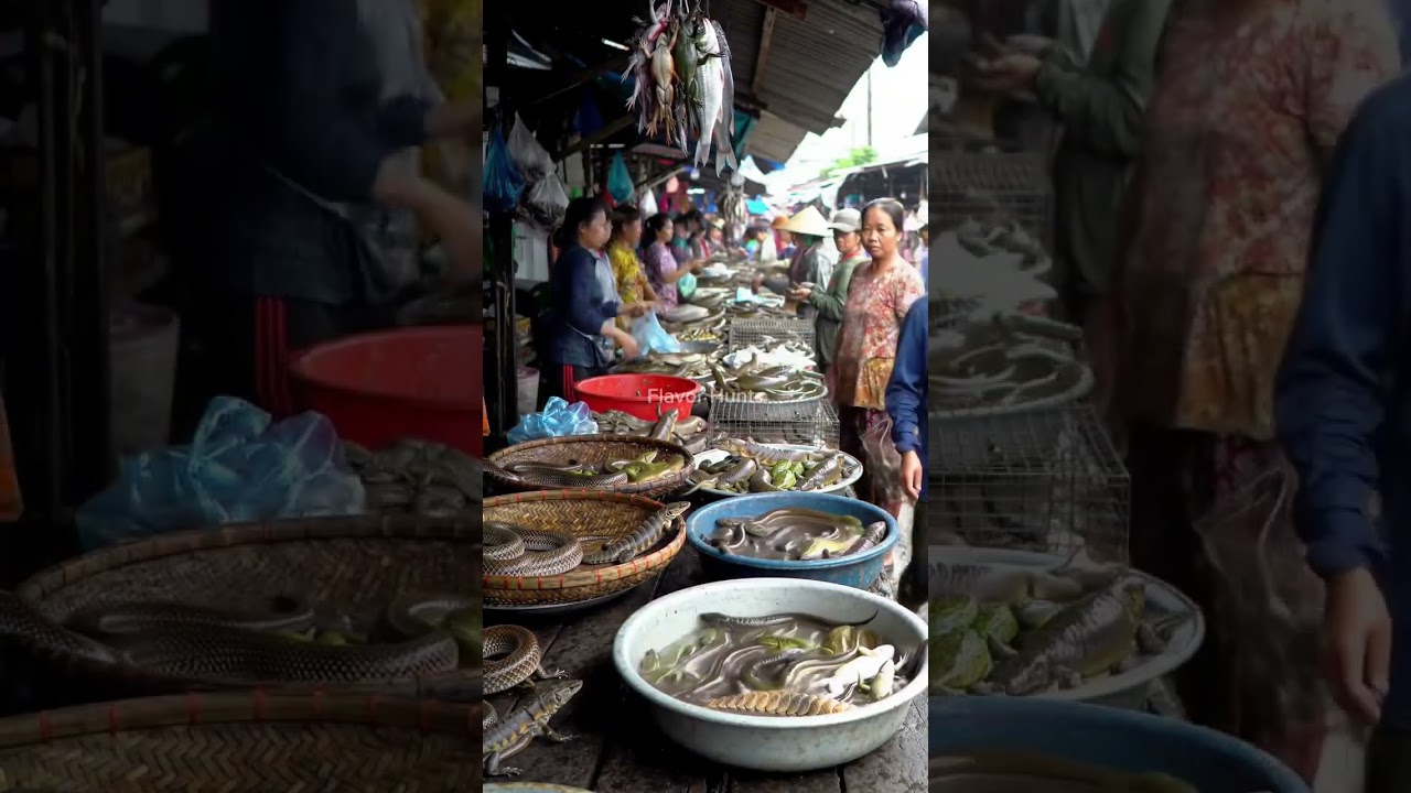 Raw Life in Southeast Asian Markets.