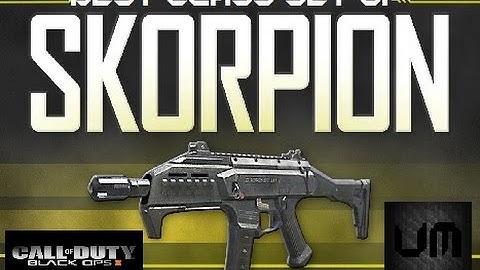 BO2 class set up #SKORPION EVO