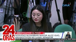 Pagkatao Ni Bamban Mayor Alice Guo Kinuwestiyon Ng Ilang Senador 24 Oras