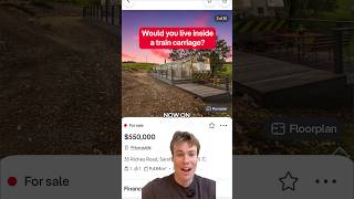 Would you live in a converted train on 2 acres in Sarsfield?
