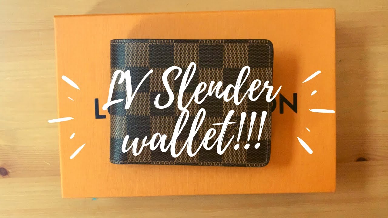 Louis Vuitton Damier Ebene Slender Wallet