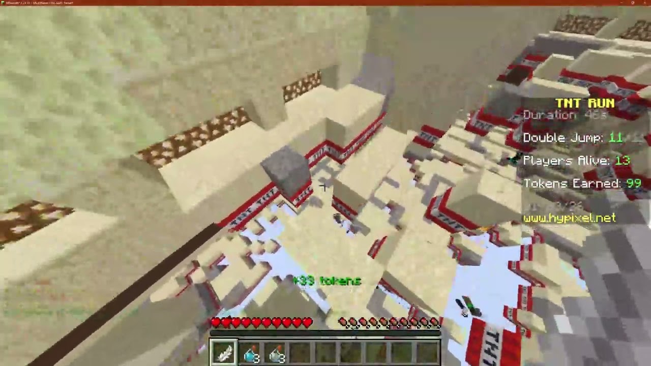 Day 3/365: Minecraft -TNT run