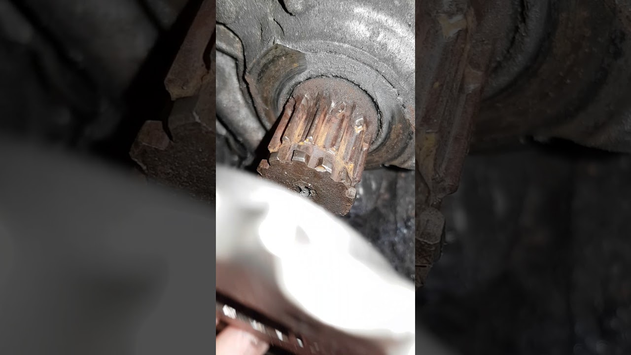 Honda XRV750 drive shaft spline failure