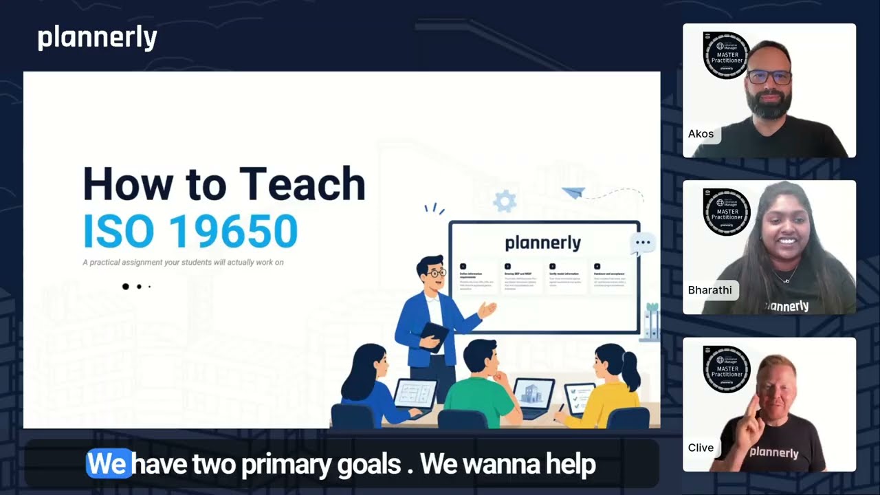 How to teach ISO 19650 assignment walkthrough video thumbnail