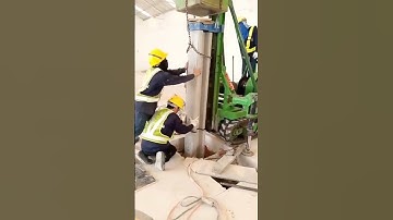 Easy hoisting process of precast cement concrete columns