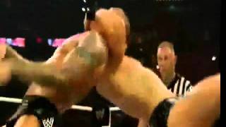 Rear Chancery Backbreaker into Neckbreaker