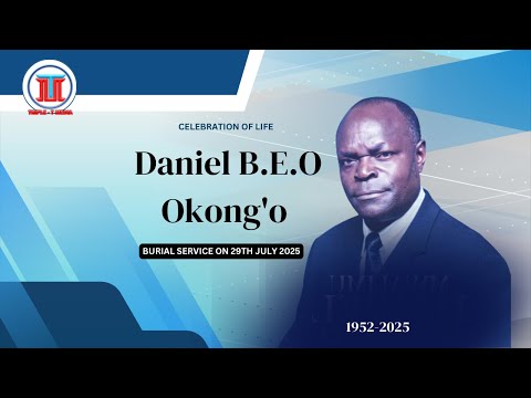 Daniel B E O Okong O 1952 2025 Burial Service