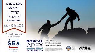 SBA & DoD Mentor-Protégé Programs Overview
