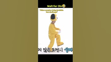 other member doing invisible box challenge vs Jin 🤣🤣#jin #bts #shorts #viral