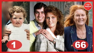 Sarah Ferguson Through the Years ⭐ Transformation From 1 to 66 Years Old