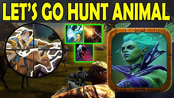 AIM TO KILL !!! One Shoot Triple Kill [Enemies Like Animal] Ability Draft Dota 2