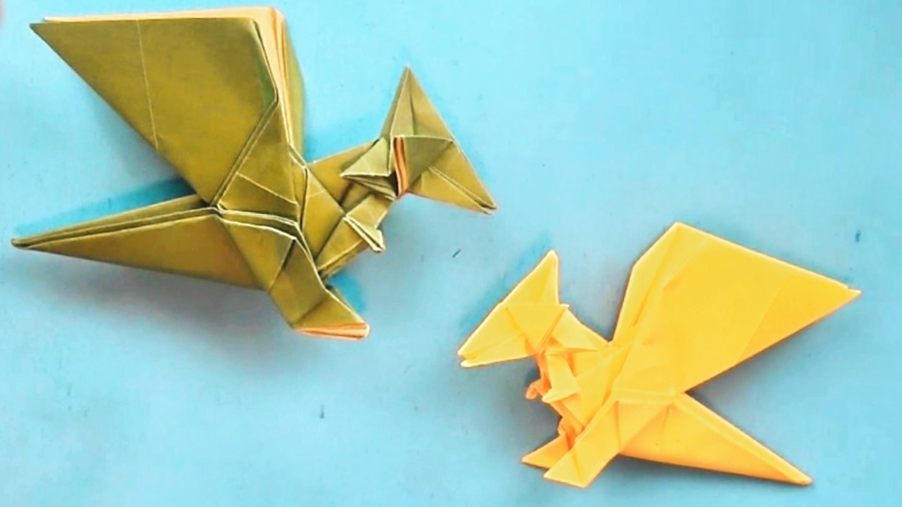 Origami Tutorial - HJ Dragon (Jason Ku)  