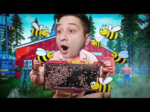 ფუტკრები მყავს და თაფლი მექნება - Ranch Simulator