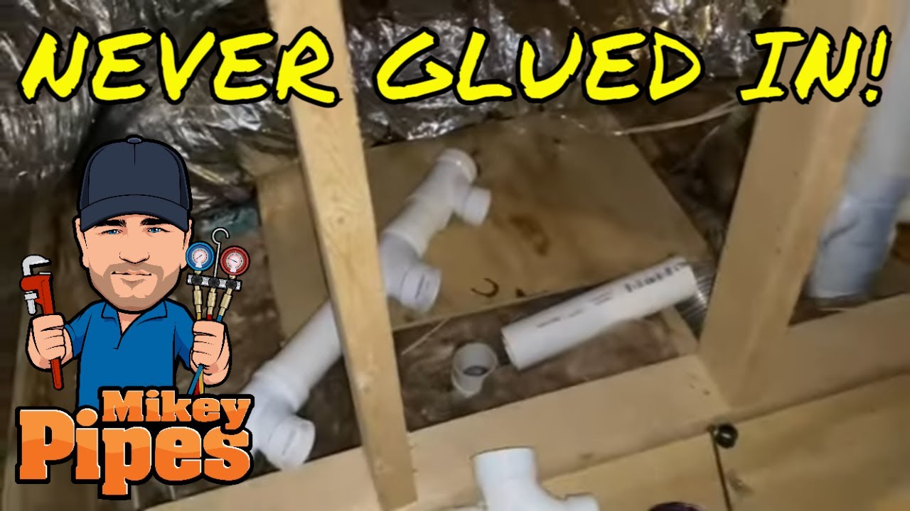 They Didn’t Glue The Poop Pipes Found During Rheem Gas Furnace No Heat