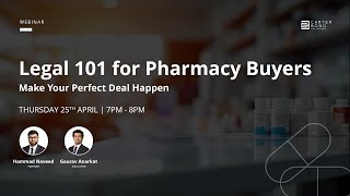 Legal 101 for Pharmacy Buyers  Make Your Perfect Deal Happen