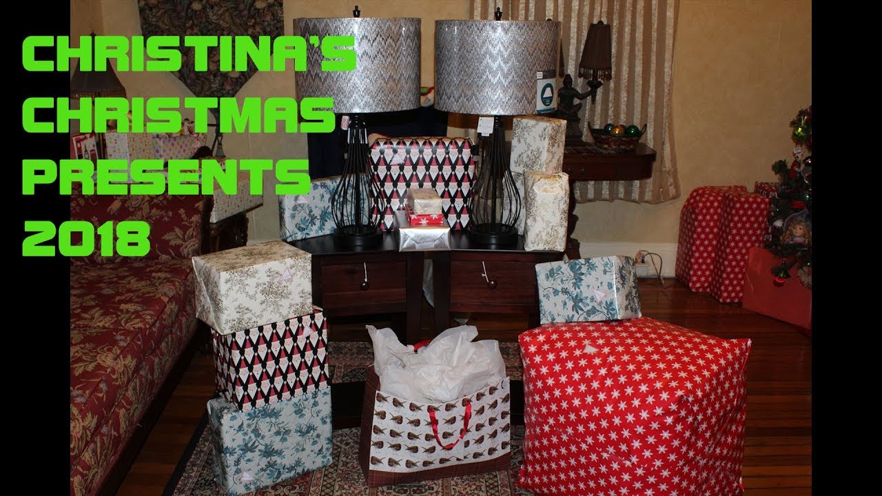 Christina’s (30-Year-Old) Christmas Presents 2018