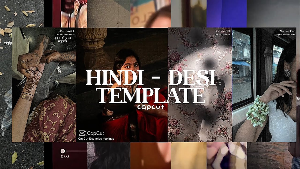 Hindi Desi Capcut Templates YouTube