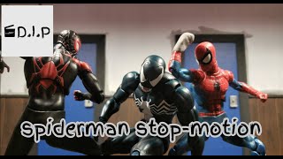 Peter and Miles vs Venom | SpiderMan StopMotion