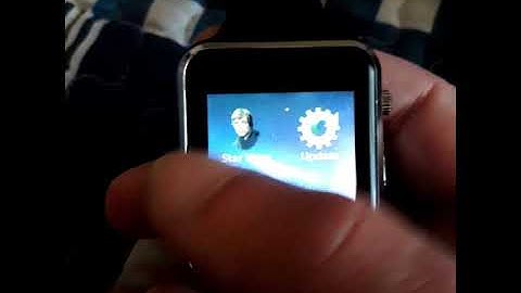 TTGO T-Watch 2020 interface test