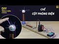 DIY 3,7 Volt Tesla Coil From Flyback Tivi