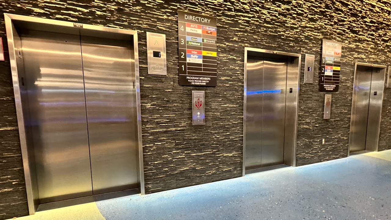 Escalator & Elevators Rental Car Center, HNL, Honolulu International