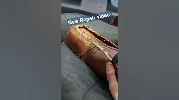 New Repair Video. Check out the full video on our channel #shorts #satisfying #shoerepair #asmr